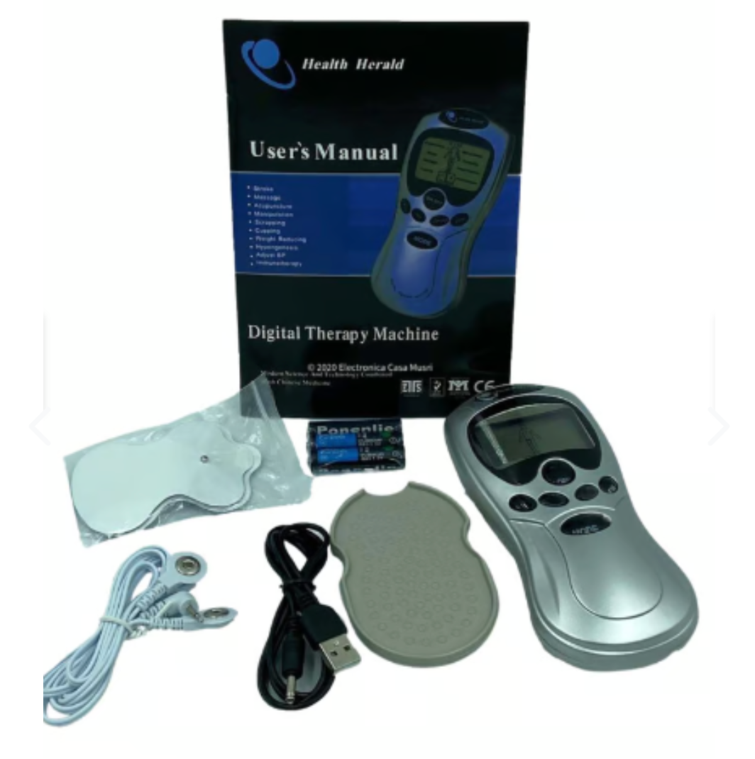 MASAJEADOR+ MAQUINA ELECTROESTIMULADOR